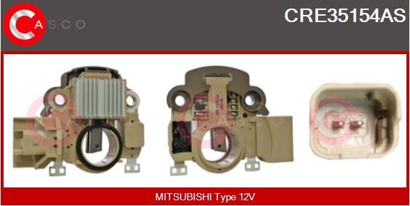 Casco CRE35154AS - Regolatore alternatore autozon.pro