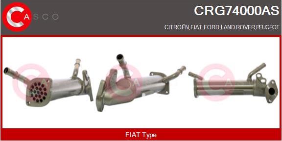 Casco CRG74000AS - Radiatore, Ricircolo gas scarico autozon.pro