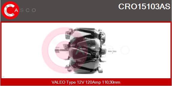 Casco CRO15103AS - Rotore, Alternatore autozon.pro