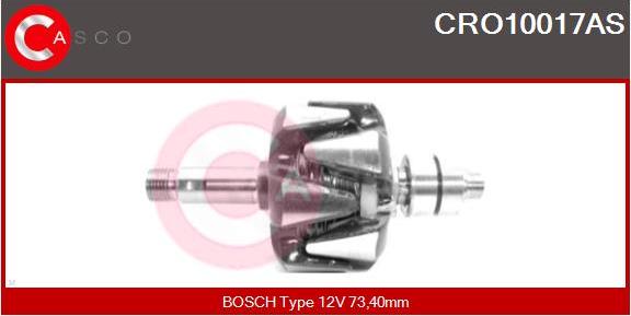 Casco CRO10017AS - Rotore, Alternatore autozon.pro