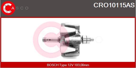 Casco CRO10115AS - Rotore, Alternatore autozon.pro