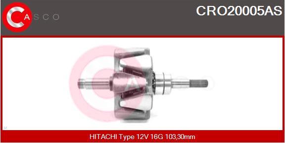 Casco CRO20005AS - Rotore, Alternatore autozon.pro