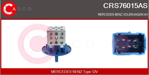 Casco CRS76015AS - Resistenza, Ventilatore abitacolo autozon.pro