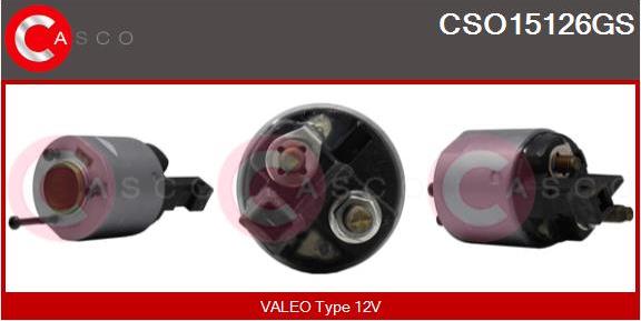 Casco CSO15126GS - Elettromagnete, Motore d'avviamento autozon.pro