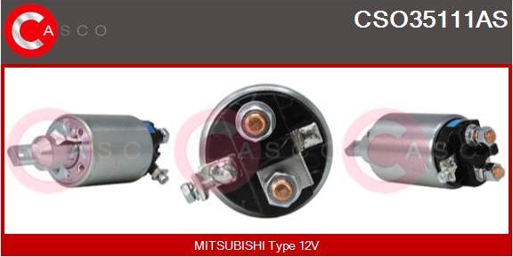 Casco CSO35111AS - Elettromagnete, Motore d'avviamento autozon.pro