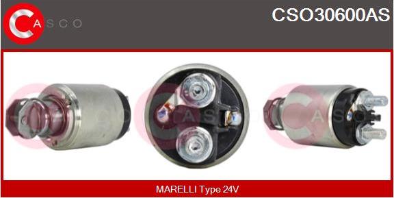 Casco CSO30600AS - Elettromagnete, Motore d'avviamento autozon.pro