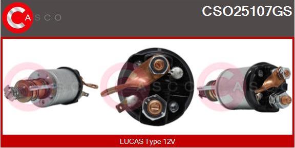 Casco CSO25107GS - Elettromagnete, Motore d'avviamento autozon.pro