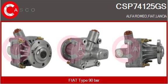 Casco CSP74125GS - Pompa idraulica, Sterzo autozon.pro