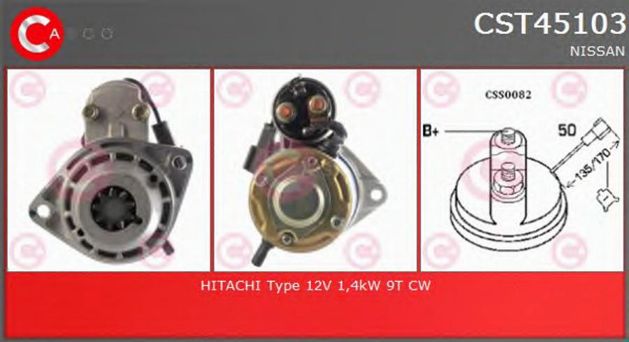 Casco CST45103 - Motorino d'avviamento autozon.pro