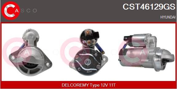 Casco CST46129GS - Motorino d'avviamento autozon.pro