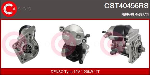 Casco CST40456RS - Motorino d'avviamento autozon.pro