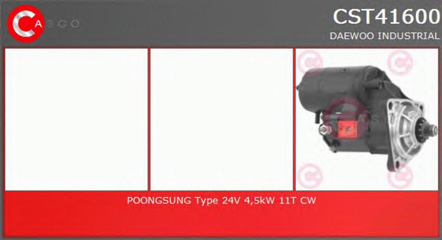 Casco CST41600 - Motorino d'avviamento autozon.pro