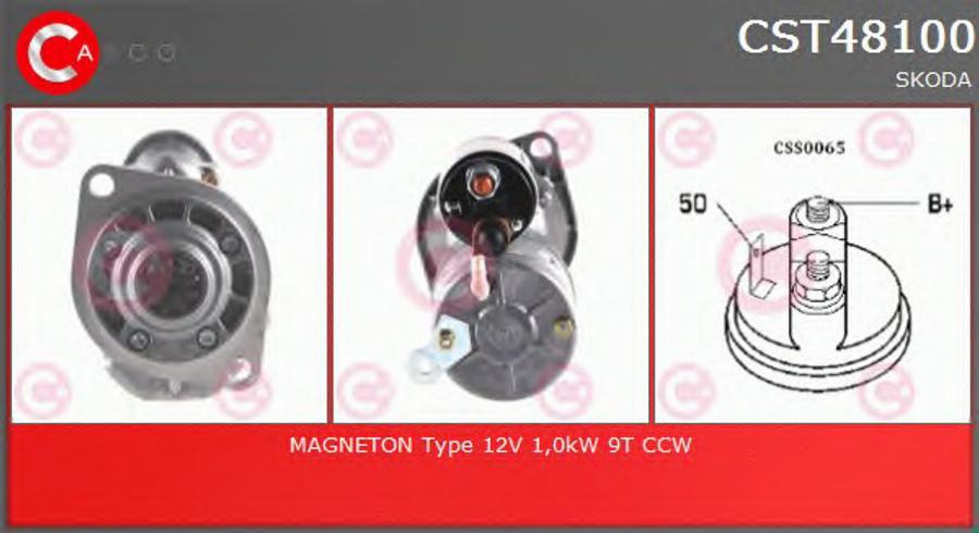 Casco CST48100 - Motorino d'avviamento autozon.pro