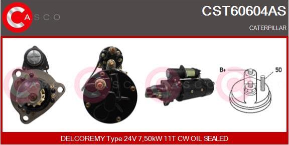 Casco CST60604AS - Motorino d'avviamento autozon.pro