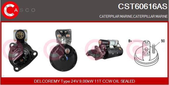 Casco CST60616AS - Motorino d'avviamento autozon.pro