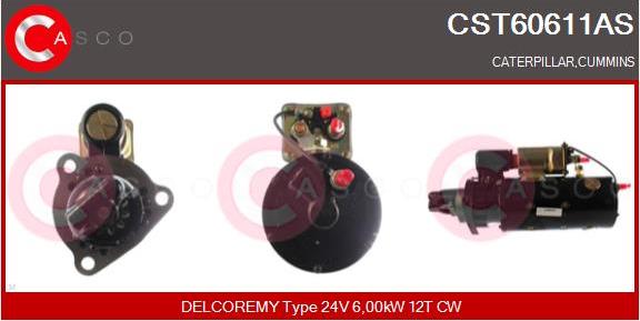 Casco CST60611AS - Motorino d'avviamento autozon.pro