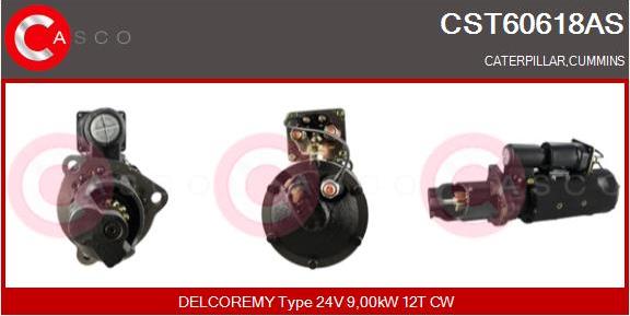 Casco CST60618AS - Motorino d'avviamento autozon.pro