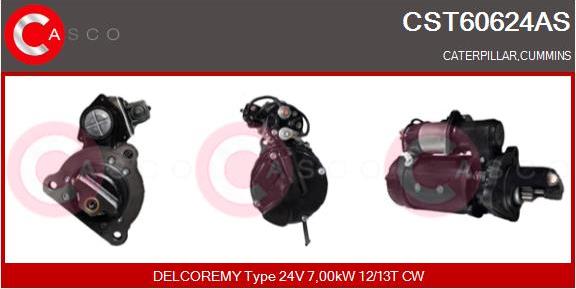 Casco CST60624AS - Motorino d'avviamento autozon.pro