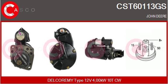 Casco CST60113GS - Motorino d'avviamento autozon.pro