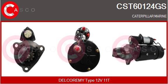 Casco CST60124GS - Motorino d'avviamento autozon.pro