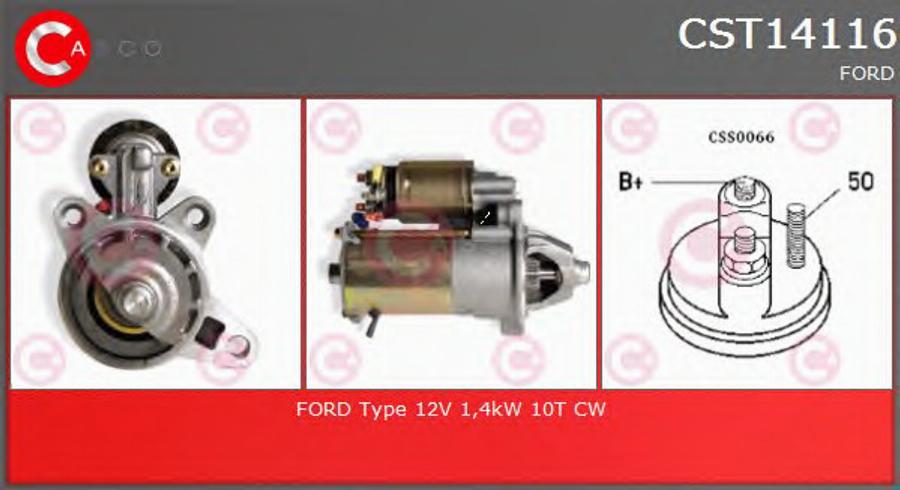 Casco CST14116 - Motorino d'avviamento autozon.pro