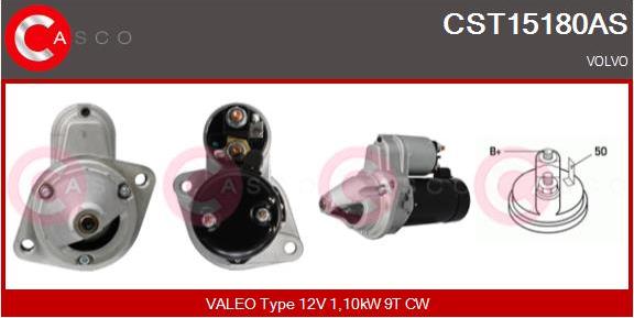 Casco CST15180AS - Motorino d'avviamento autozon.pro