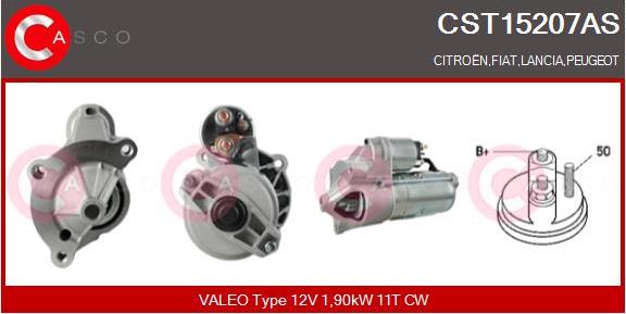 Casco CST15207AS - Motorino d'avviamento autozon.pro