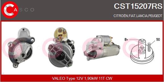 Casco CST15207RS - Motorino d'avviamento autozon.pro