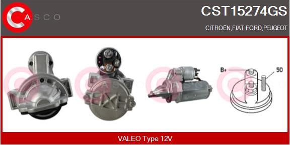 Casco CST15274GS - Motorino d'avviamento autozon.pro