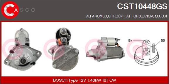 Casco CST10448GS - Motorino d'avviamento autozon.pro