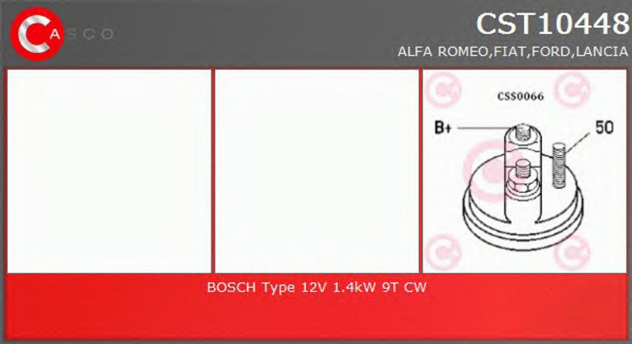 Casco CST10448 - Motorino d'avviamento autozon.pro