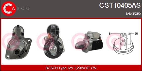 Casco CST10405AS - Motorino d'avviamento autozon.pro