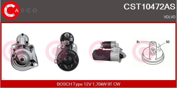 Casco CST10472AS - Motorino d'avviamento autozon.pro