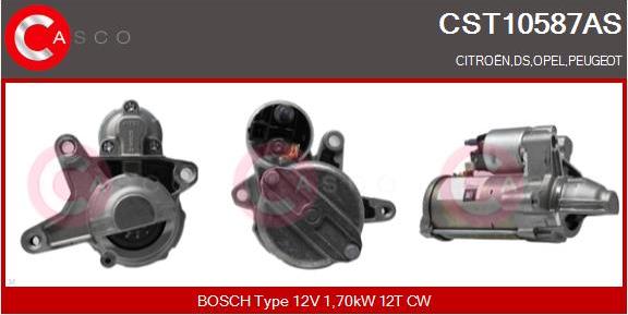 Casco CST10587AS - Motorino d'avviamento autozon.pro