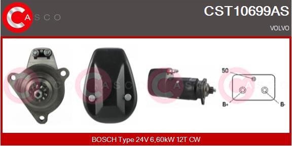 Casco CST10699AS - Motorino d'avviamento autozon.pro