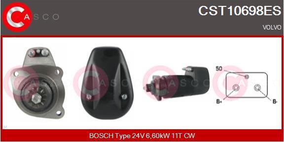 Casco CST10698ES - Motorino d'avviamento autozon.pro