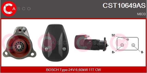 Casco CST10649AS - Motorino d'avviamento autozon.pro