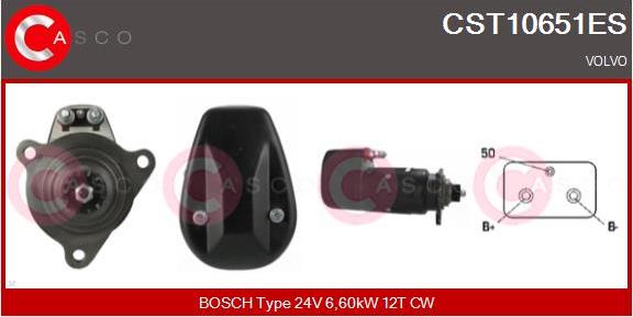 Casco CST10651ES - Motorino d'avviamento autozon.pro