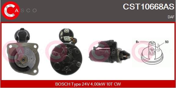 Casco CST10668AS - Motorino d'avviamento autozon.pro