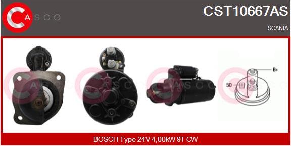 Casco CST10667AS - Motorino d'avviamento autozon.pro