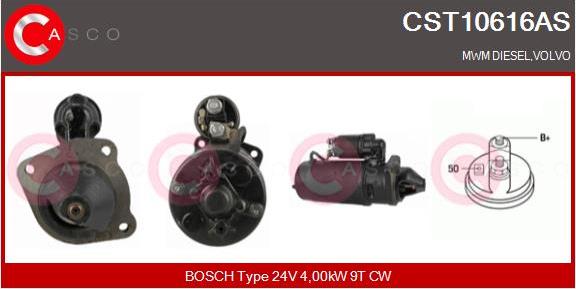 Casco CST10616AS - Motorino d'avviamento autozon.pro