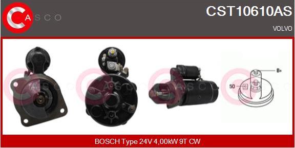 Casco CST10610AS - Motorino d'avviamento autozon.pro