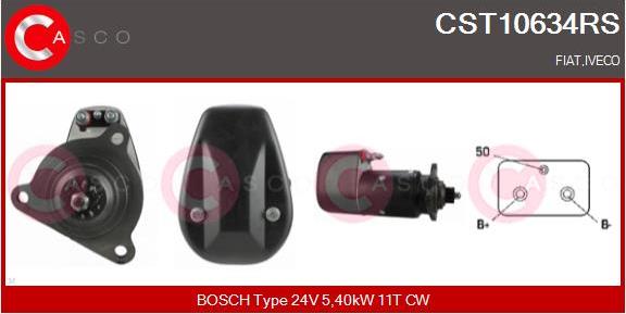 Casco CST10634RS - Motorino d'avviamento autozon.pro