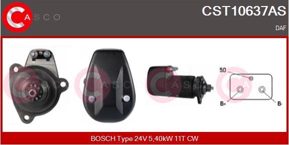 Casco CST10637AS - Motorino d'avviamento autozon.pro