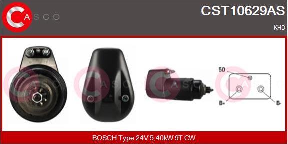 Casco CST10629AS - Motorino d'avviamento autozon.pro