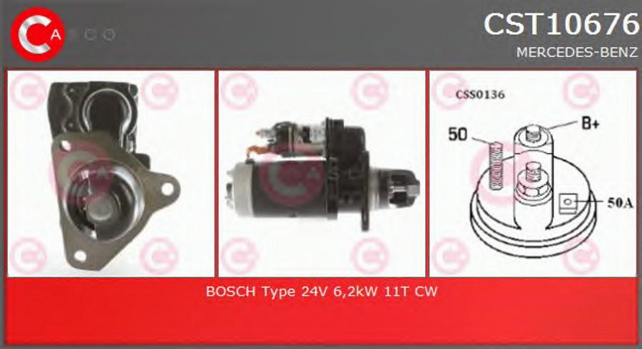 Casco CST10676 - Motorino d'avviamento autozon.pro