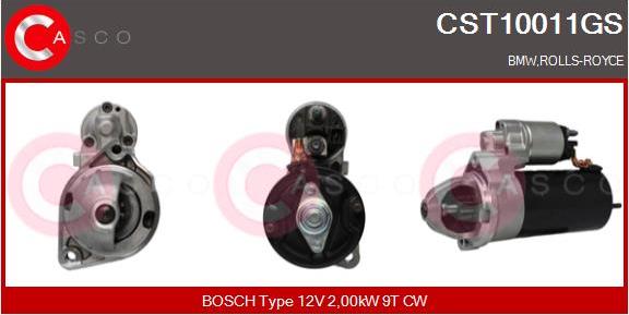 Casco CST10011GS - Motorino d'avviamento autozon.pro