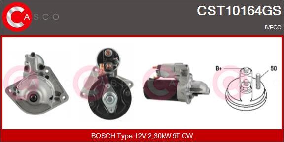 Casco CST10164GS - Motorino d'avviamento autozon.pro