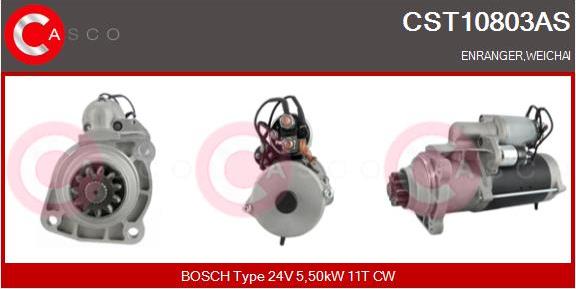 Casco CST10803AS - Motorino d'avviamento autozon.pro