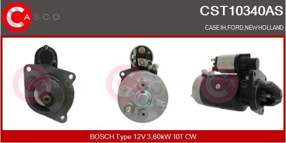 Casco CST10340AS - Motorino d'avviamento autozon.pro